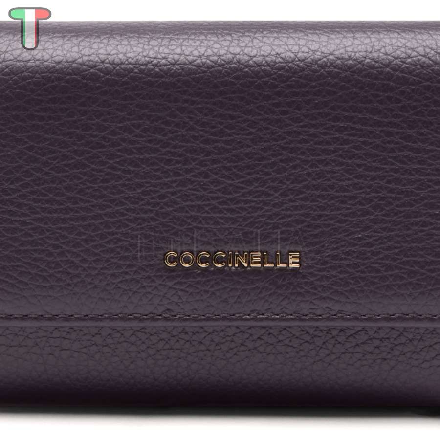 Coccinelle Metallic Medium Prune E2MW5116601V87