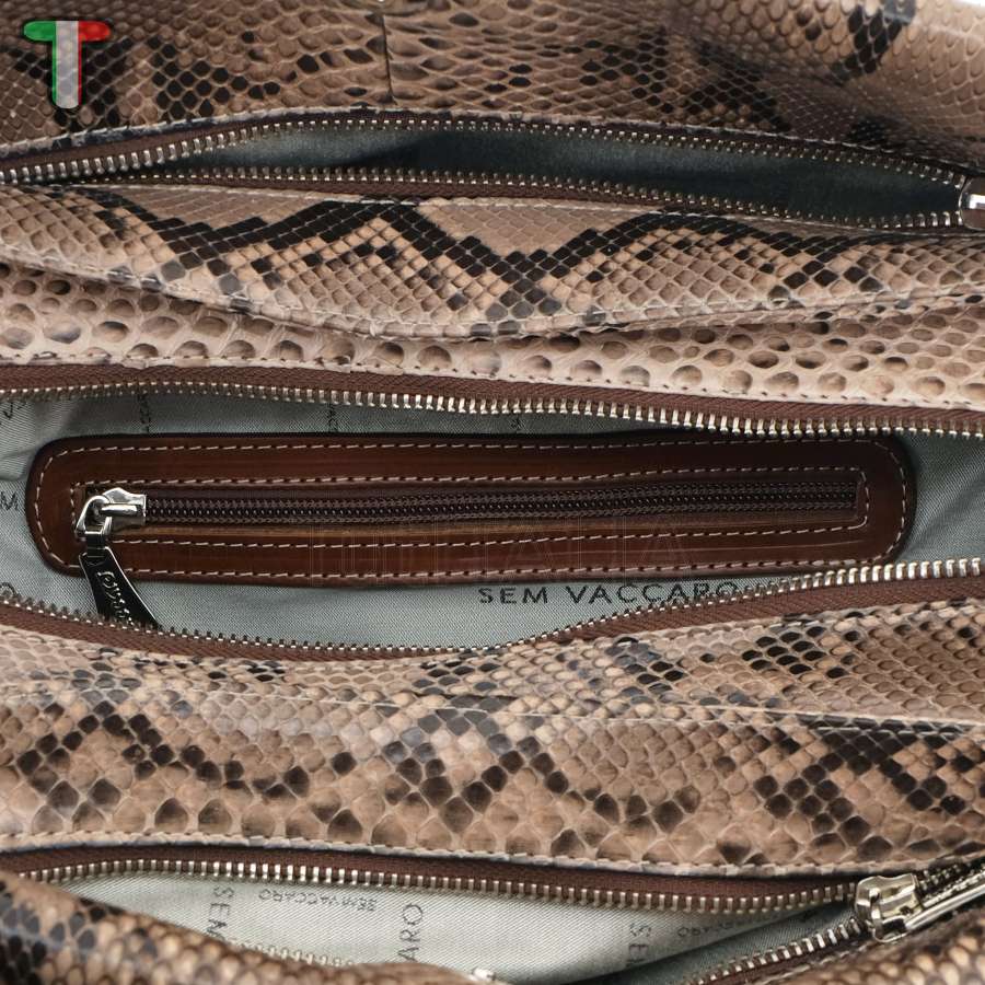 Sem Vaccaro Pitone Marrone 554
