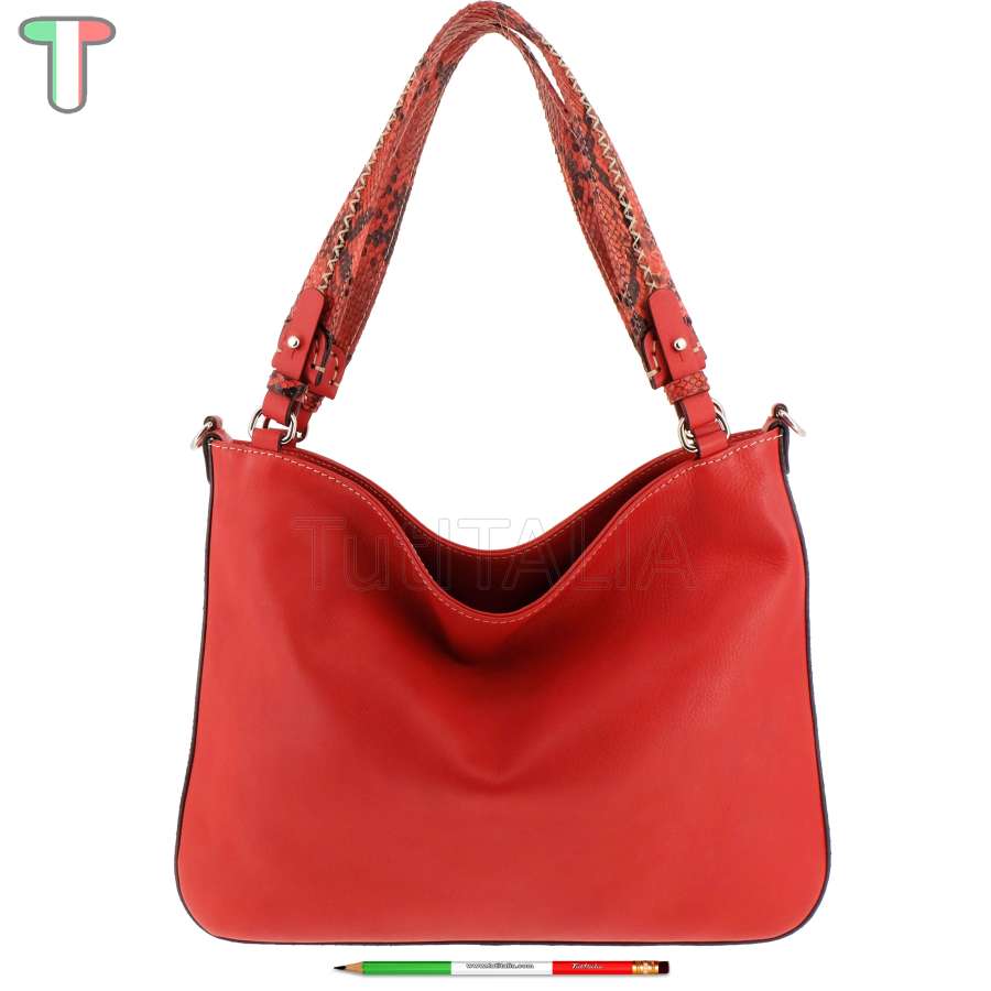 Sem Vaccaro Vacchetta Pitone Rosso 2501