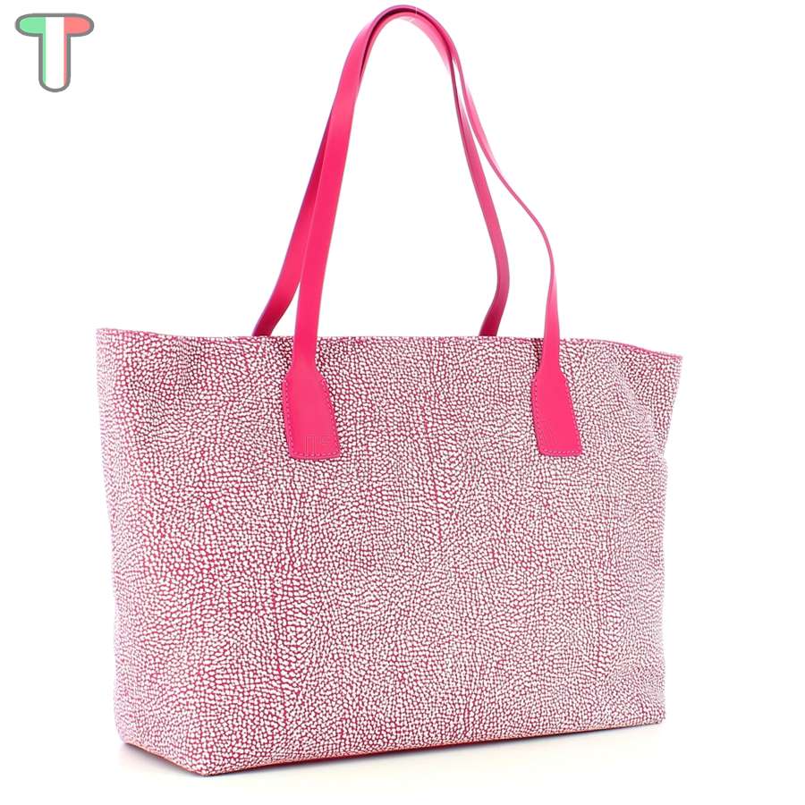 Borbonese Shopping Large Oplà Rosa 924343648S26