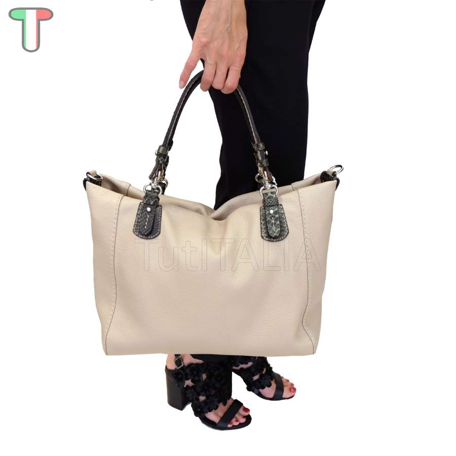 Sem Vaccaro Alce Pitone Beige 244