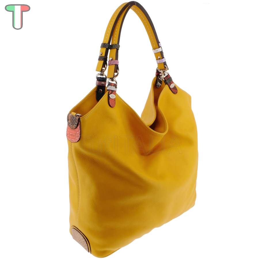 Sem Vaccaro Vacchetta Pitone Senape 203