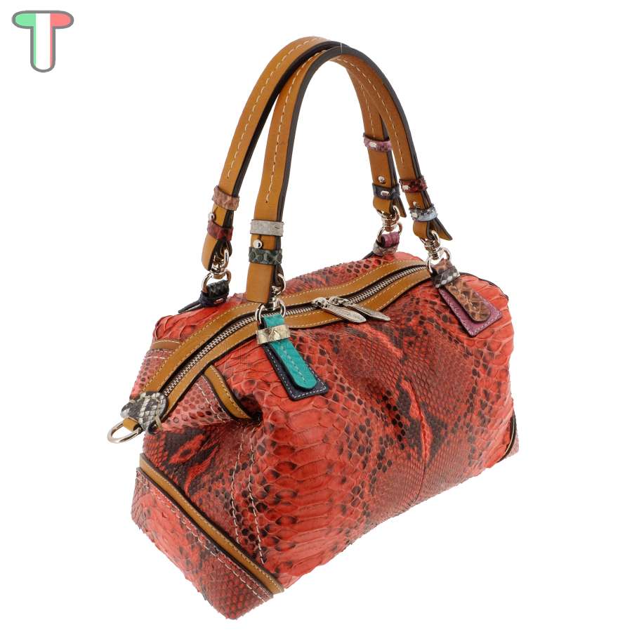 Sem Vaccaro Pitone Multicolor Corallo 456