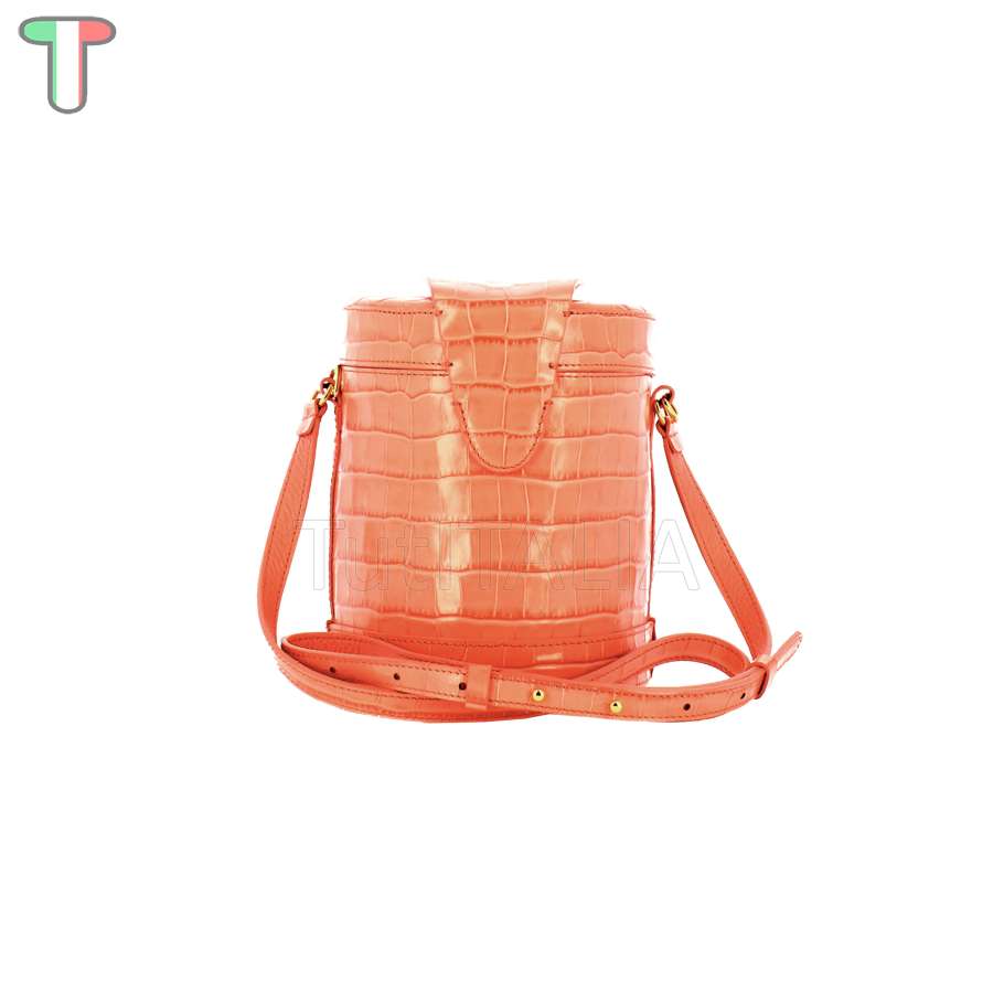 Coccinelle Orchestra Shiny Croco Geranium E1L2G230101P18