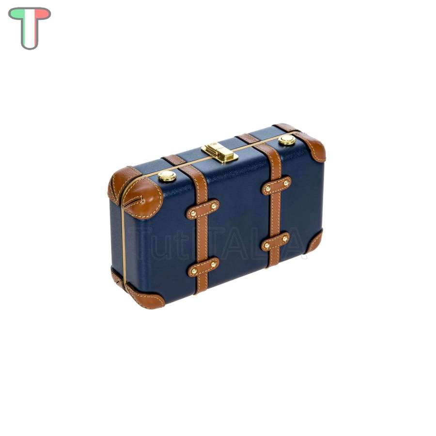 Bric's Bellagio Legacy BB608370.698 Blue/Tan