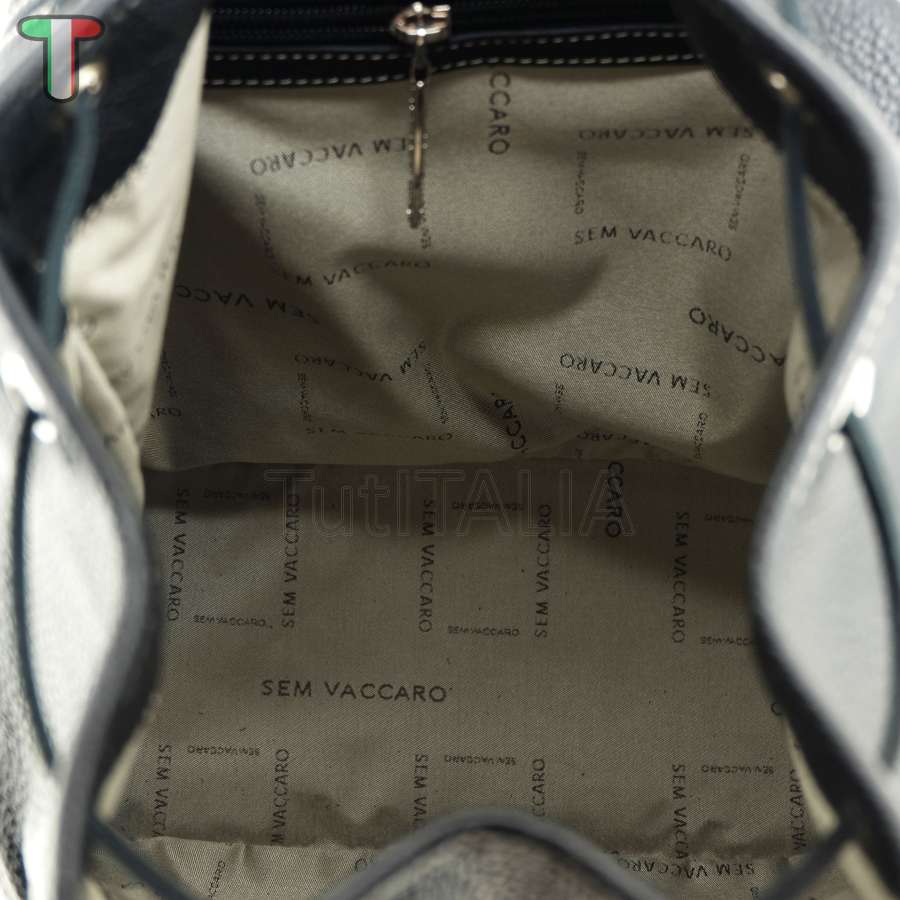 Sem Vaccaro Alce Pitone Nero Zaino