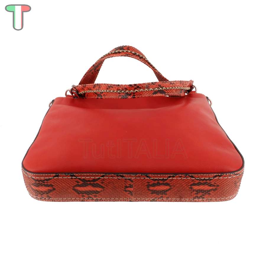 Sem Vaccaro Vacchetta Pitone Rosso 2501