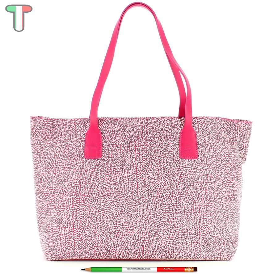 Borbonese Shopping Large Oplà Rosa 924343648S26