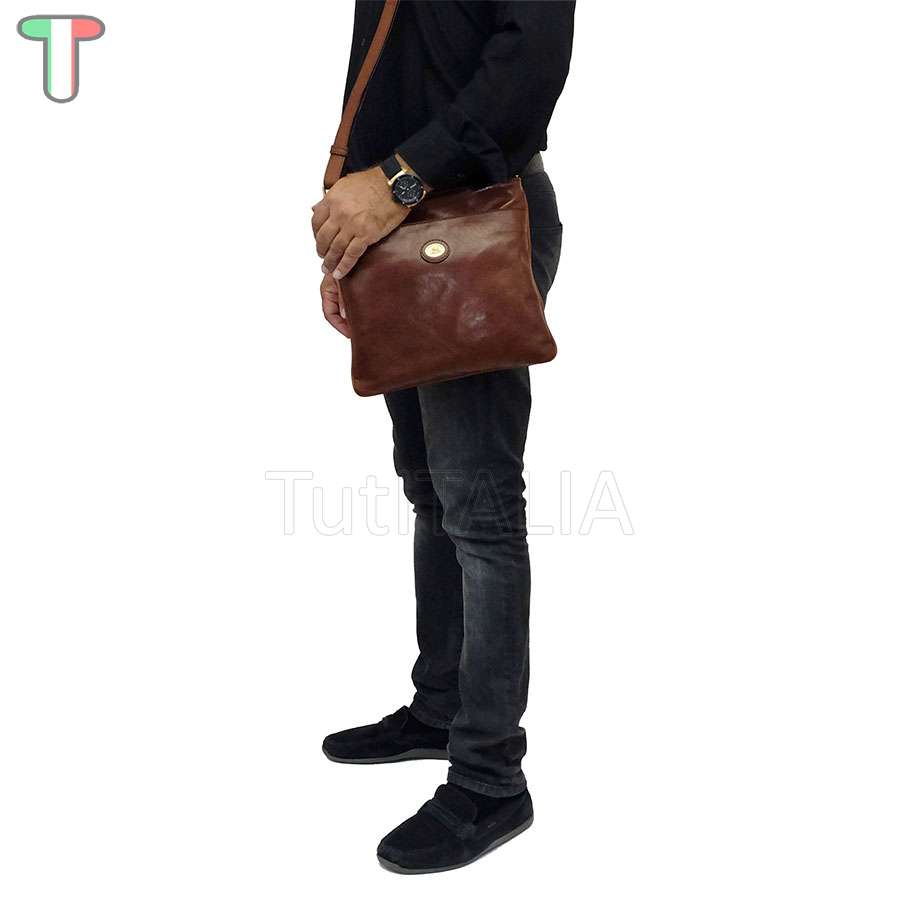 The Bridge Bandoliera 05251801 Cuoio