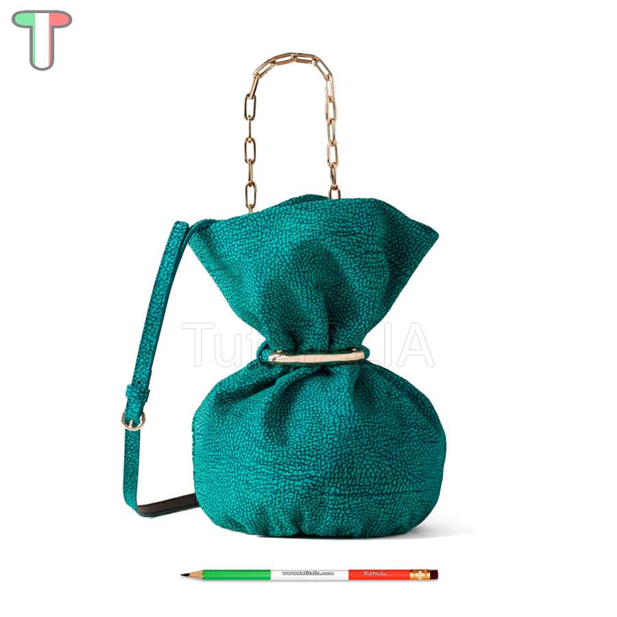 Borbonese Secchiello Trésor Small Peacock 923866684Z57