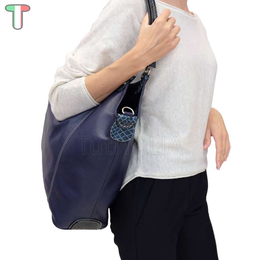 Sem Vaccaro Alce Pitone Blu 203