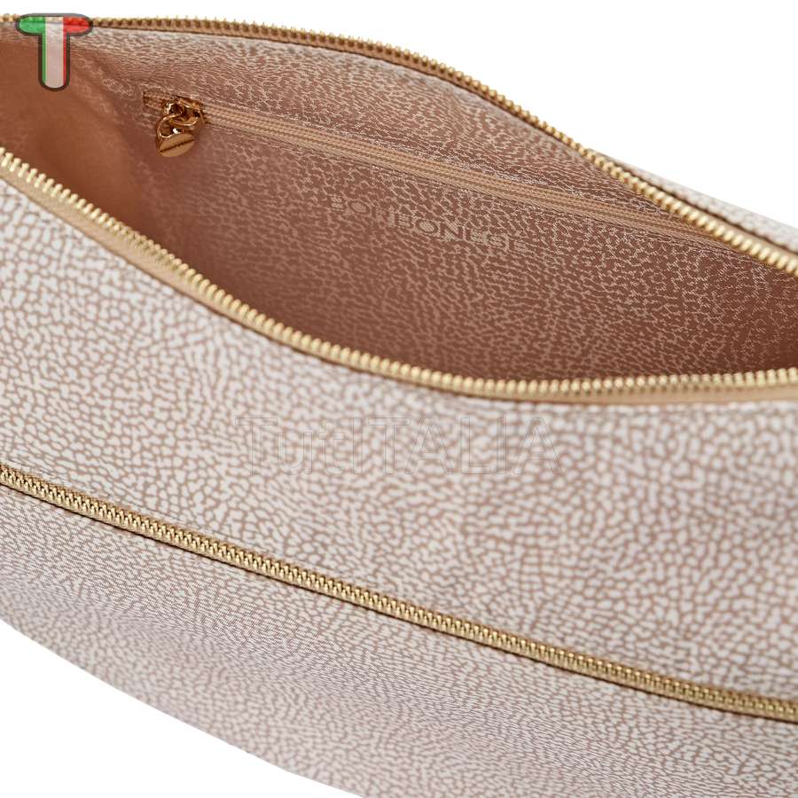 Borbonese Luna Bag Medium Sabbia 934108I15C75