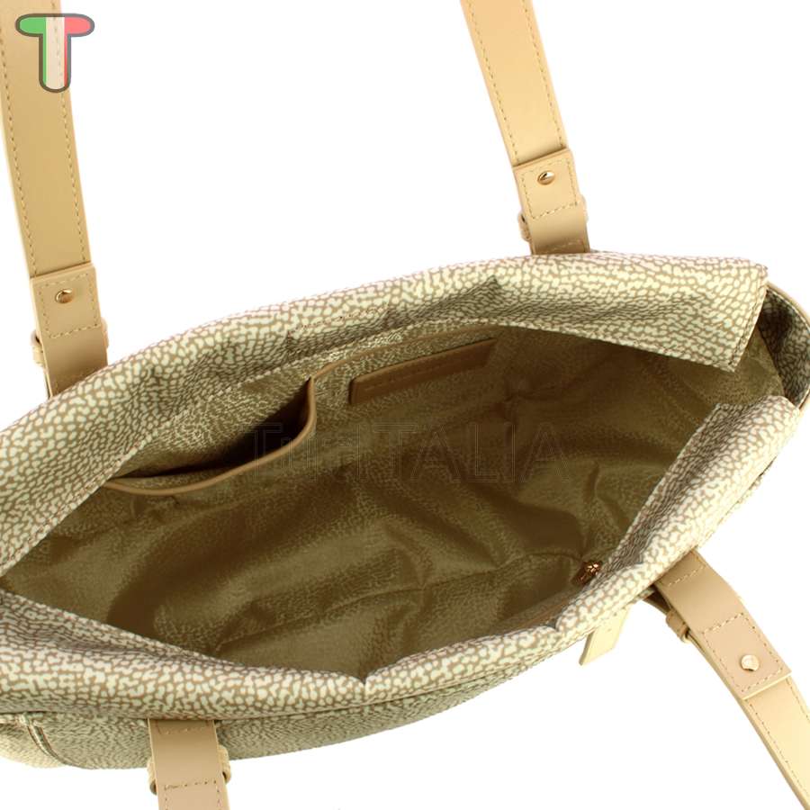 Borbonese Shopper Medium Sabbia 923401I15C75