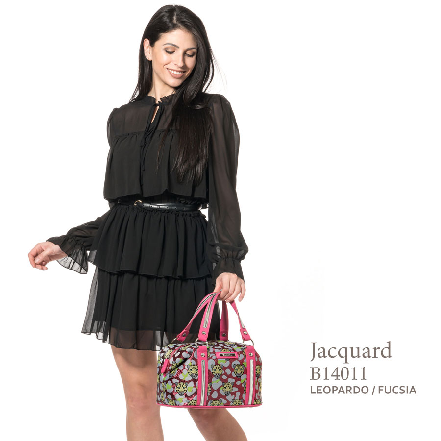 BRACCIALINI Jacquard-14011-LEOPARDO-FUCSIA BRACCIALINI Jacquard-14011-LEOPARDO-FUCSIA