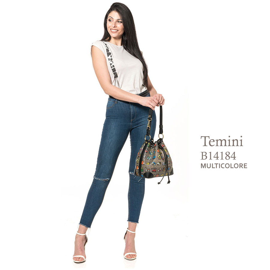 BRACCIALINI Temini-14184-MULTICOLORE-NERO BRACCIALINI Temini-14184-MULTICOLORE-NERO