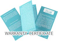 PIQUADRO WARRANTY CERTIFICATE